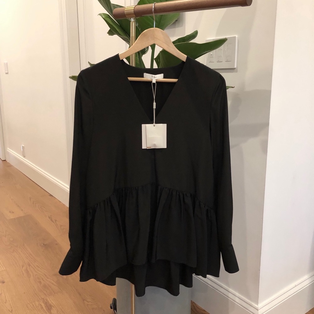 Tibi Silk Blouse (NWT)